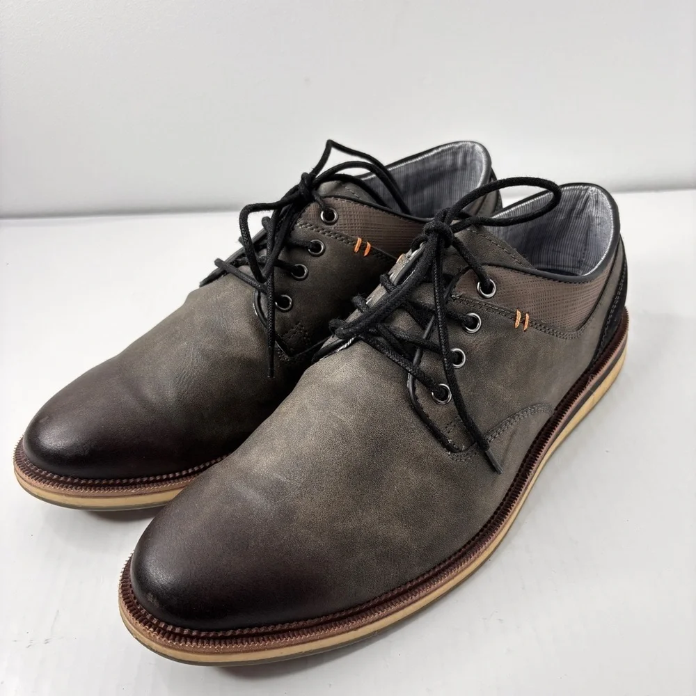 Sonoma Goods For Life Vitalize Ortholite Tie Shoes Size 11 Dark Gray Oxford